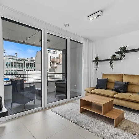 Modern 1-Br Apartment With Balcony In Cessange Luxembourg Exterior photo